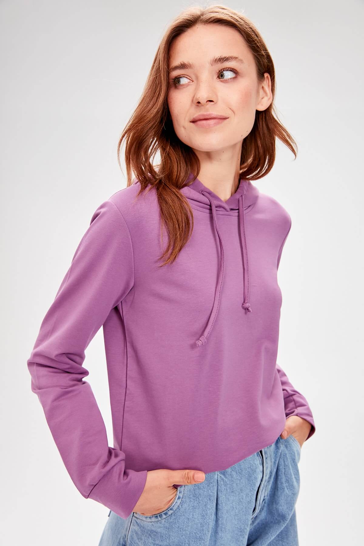 trendyol mila kadın sweatshirt