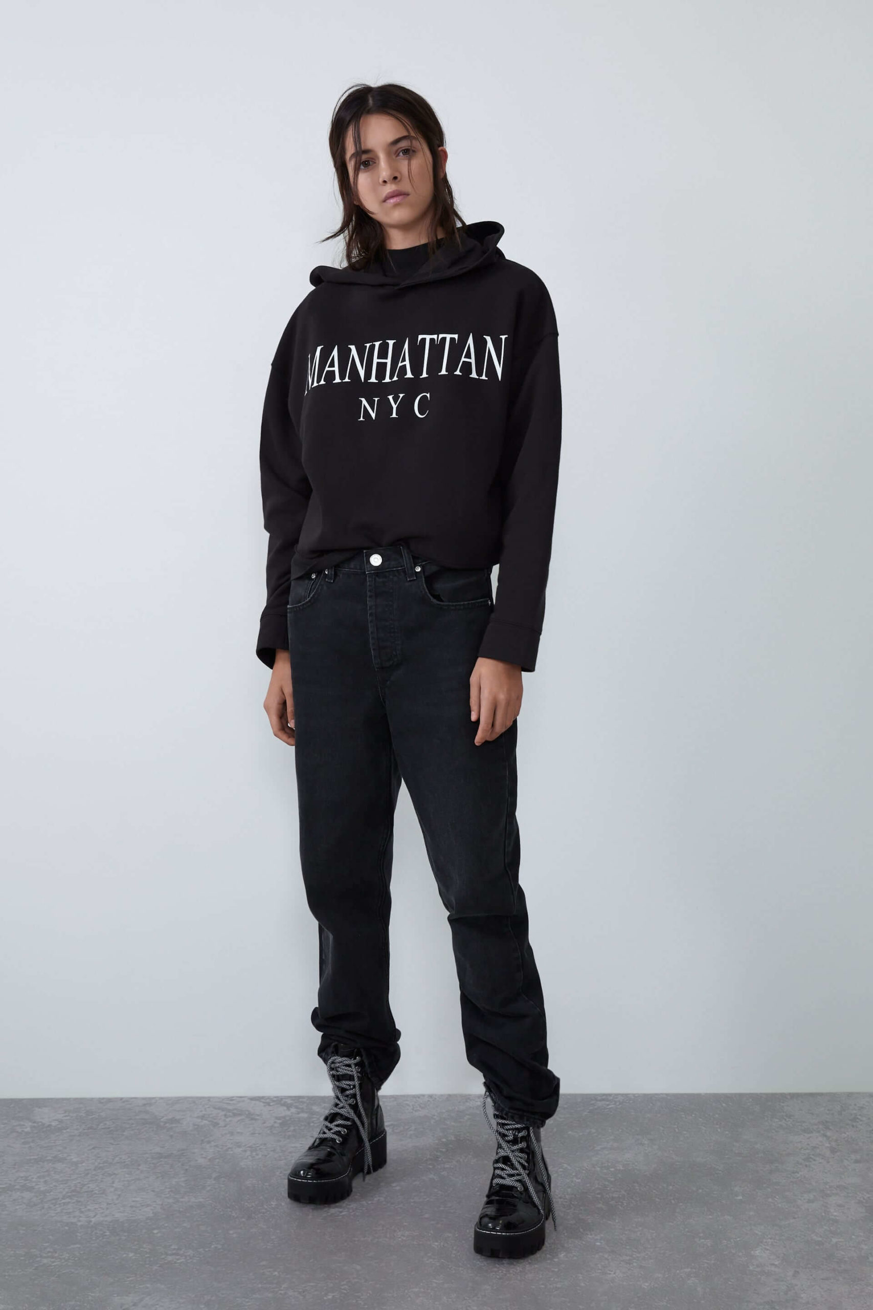 zara kadın sweatshirt